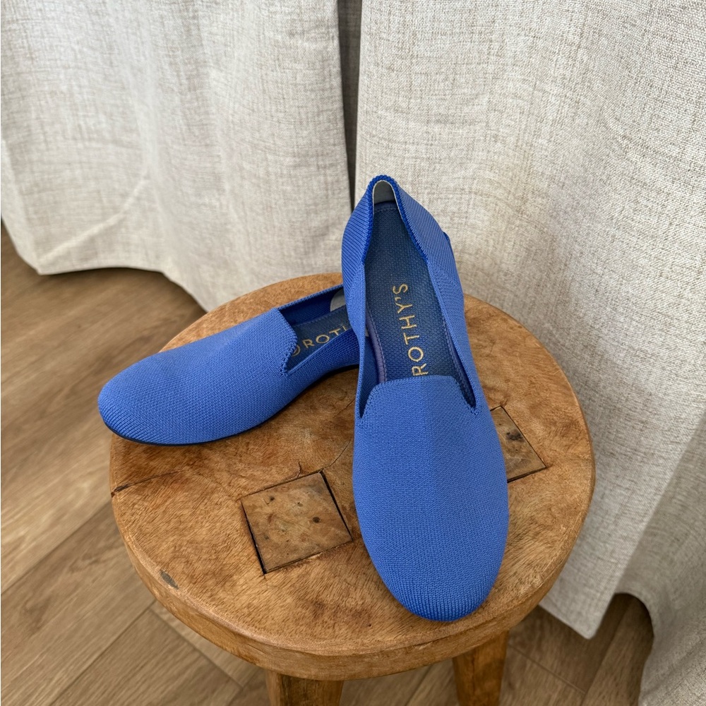 Rothy's Blue Loafers 7.5
